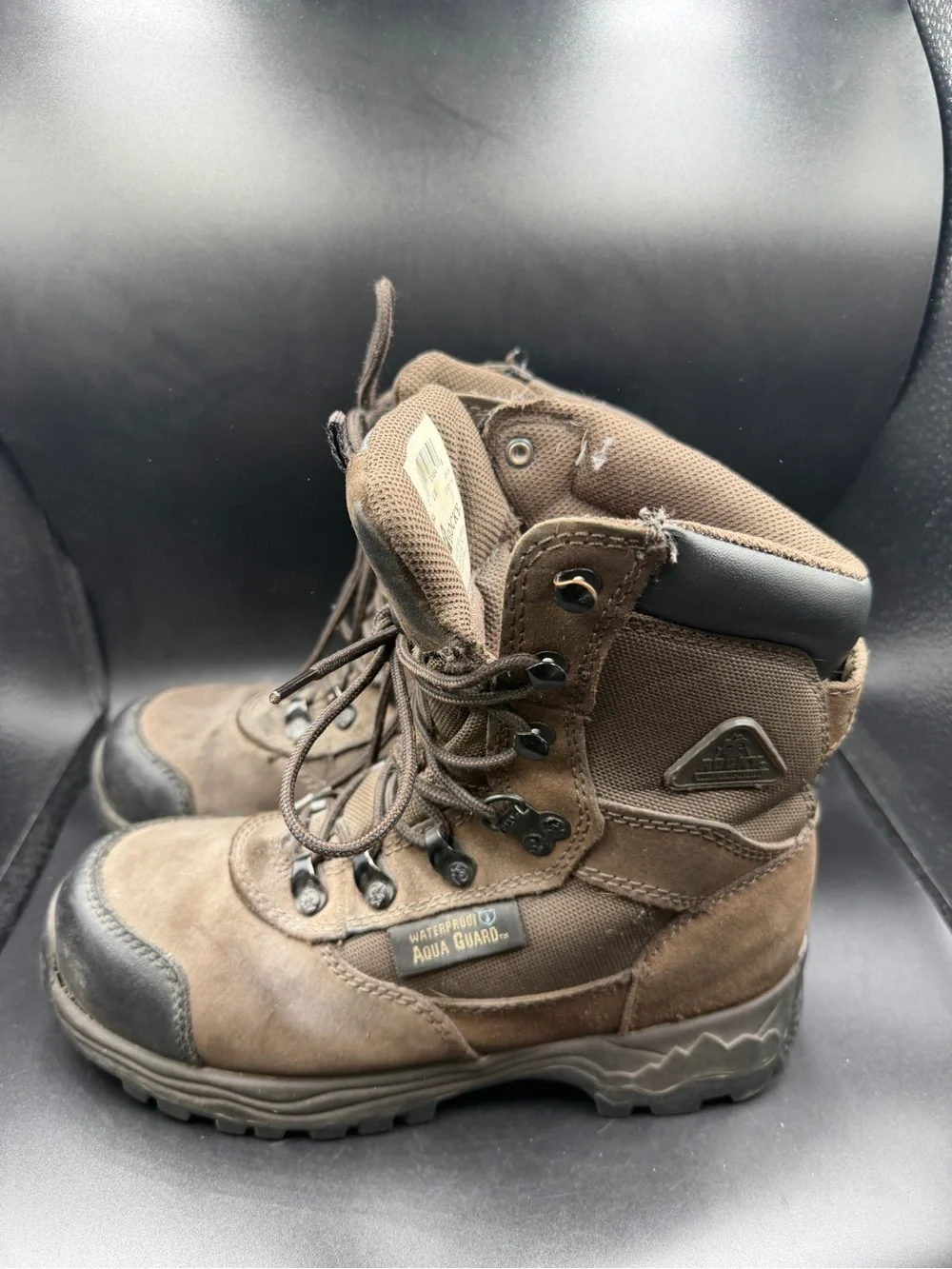 Rocky kids Brown Waterproof Work Boots